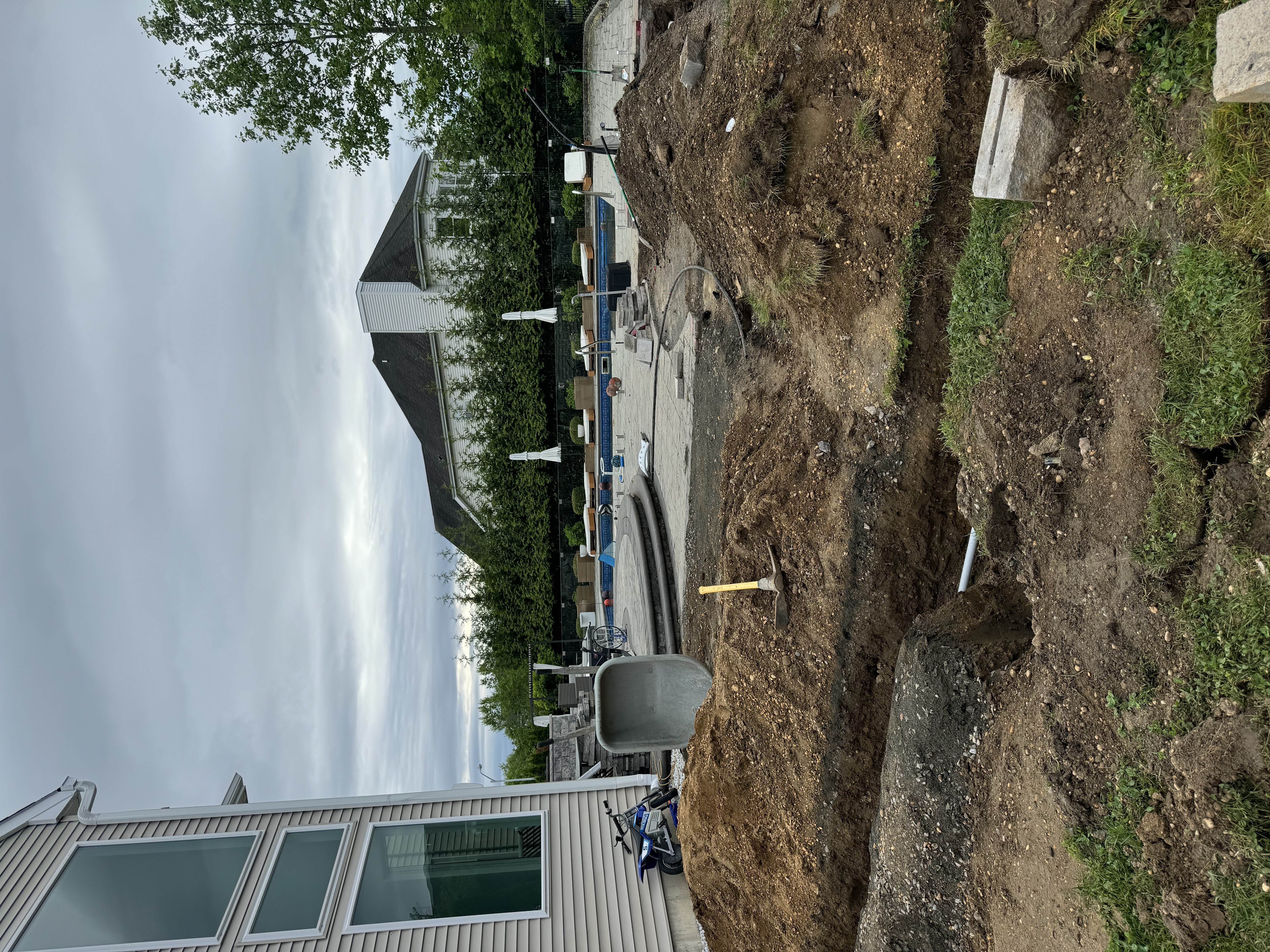 Before - excavation